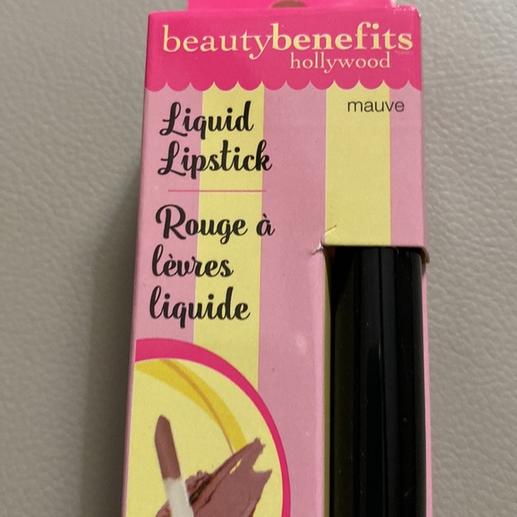 New Beauty Benefits liquid lipstick color Mauve - Picture 2 of 2